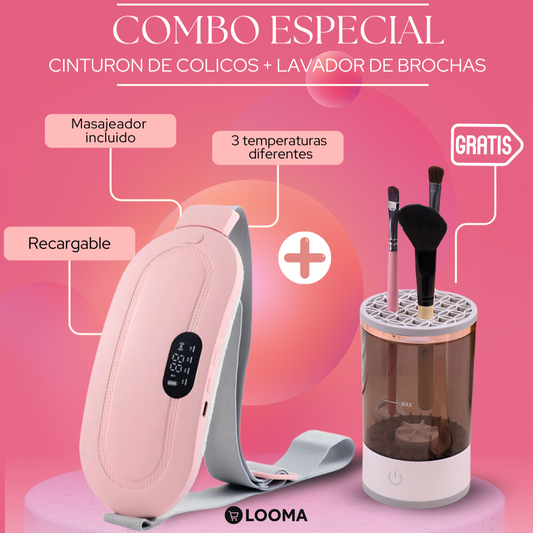 Cinturon De Colicos Y Limpia Brochas