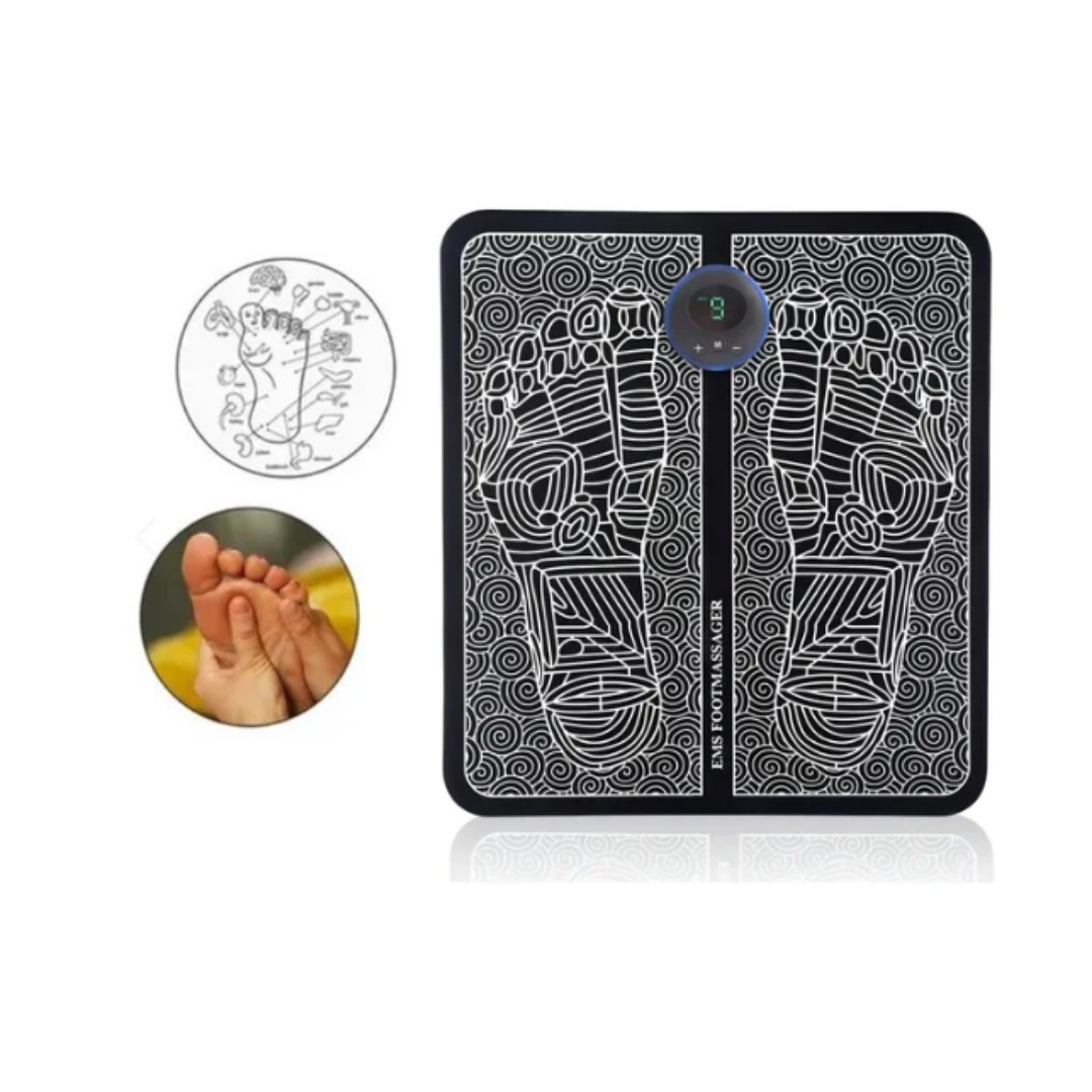 Tapete De Pies Masajeador Espalda Ems