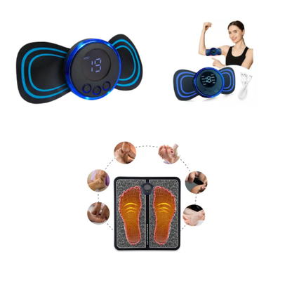 Tapete De Pies Masajeador Espalda Ems